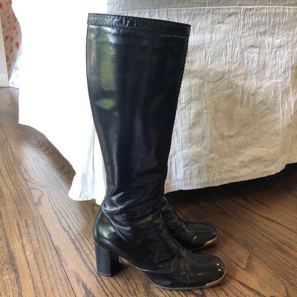 louis vuitton leather boots